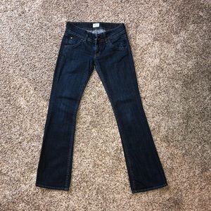 Hudson signature petite bootcut 25 dark wash
